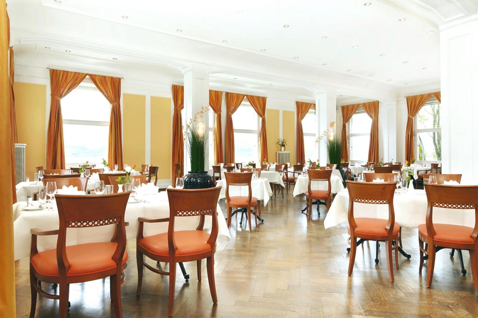 Hotel Restaurant Bellevue Au Lac Thun Kültér fotó