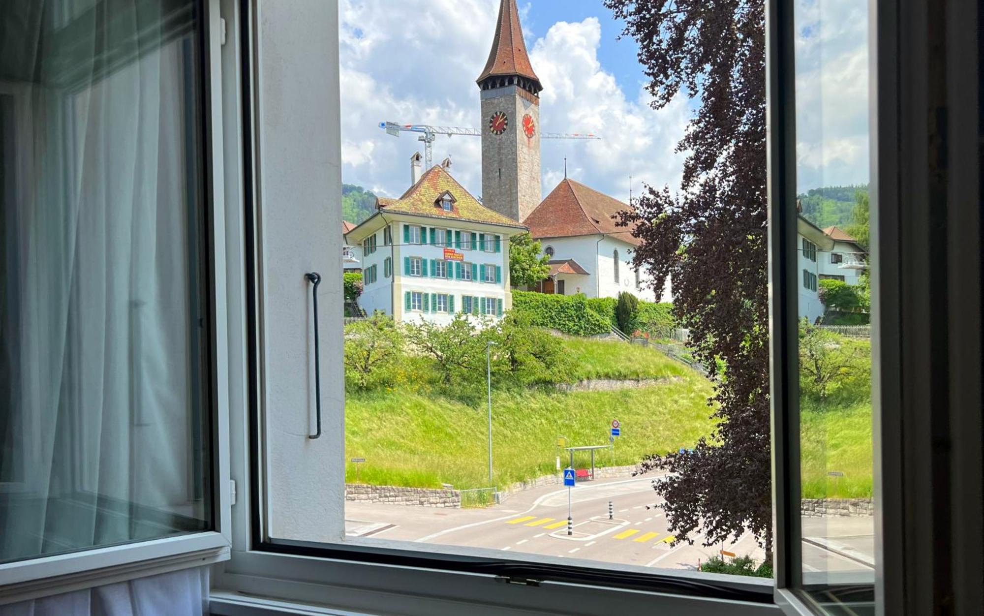 Hotel Restaurant Bellevue Au Lac Thun Szoba fotó